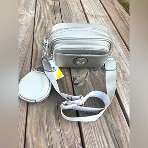 Christian LaCroix Eve Pebble Camera Bag with Coin Pouch
